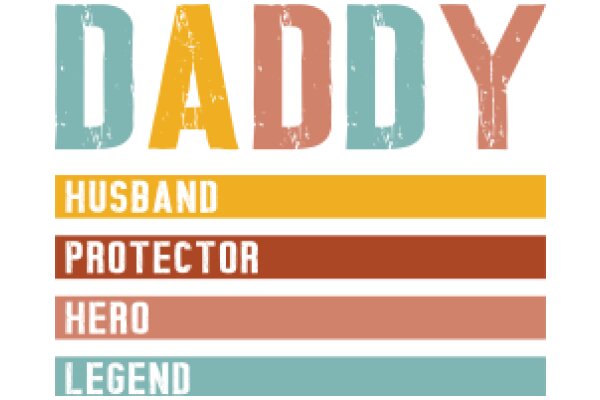 A Colorful Tribute to the Roles of a Father, Husband, Protector, Hero, and Legend
