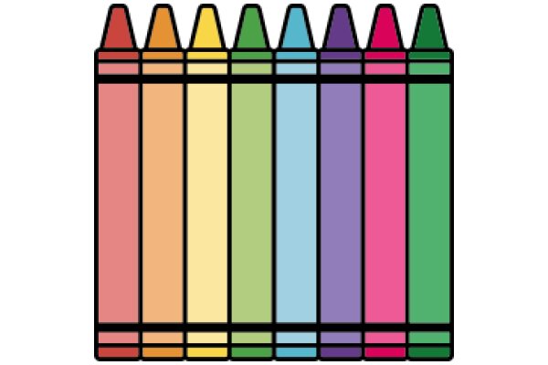 A Colorful Collection of Crayons
