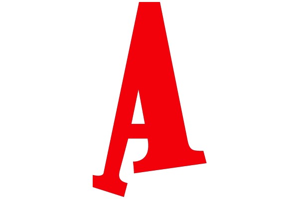 Bold Red Letter A
