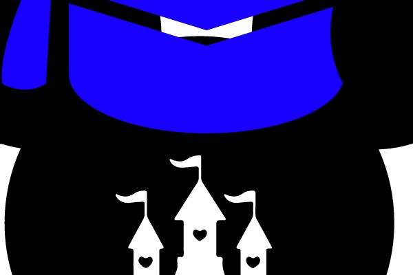 Celebratory Graduation Castle Icon