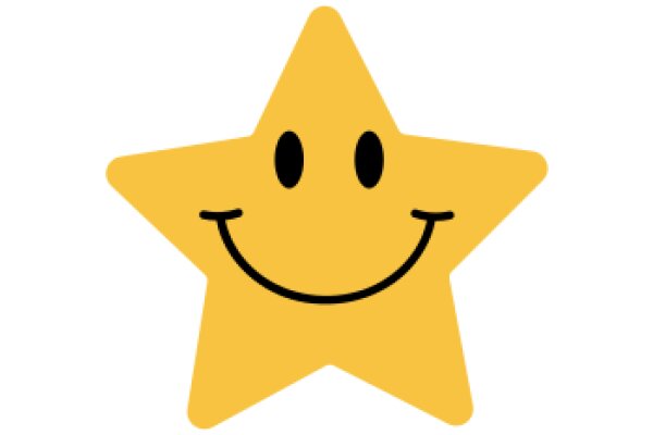 A Smiling Yellow Star Emoji