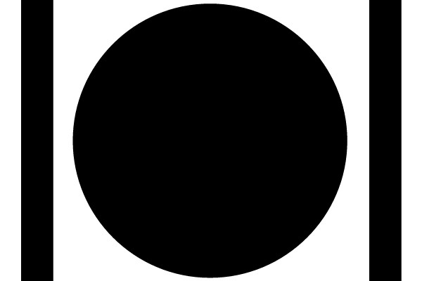 Black Circle within a Square