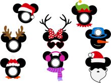A Festive Collection of Mickey Mouse Ears and Headwear