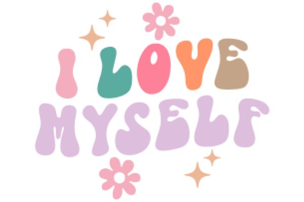 Colorful Affirmation: I Love Myself
