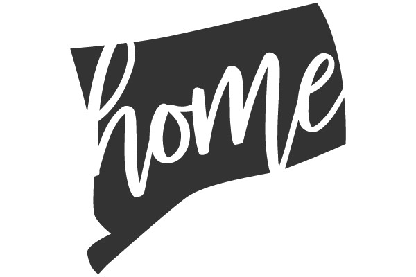 Connecticut Home State Outline