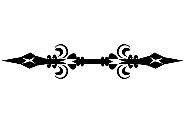 Ornamental Vintage Flourish Ornament 440