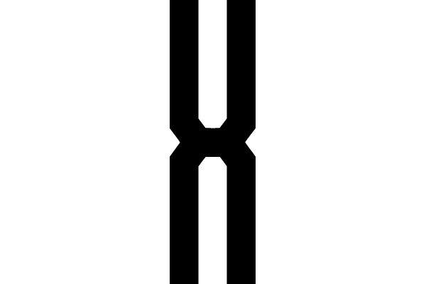 Black Gothic Letter K