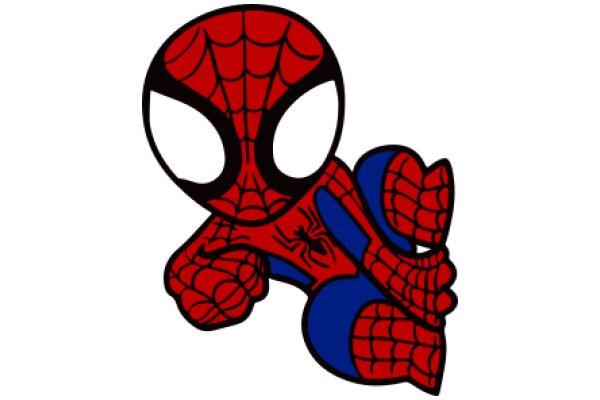 Spider-Man's Friendly Faces: A Comic Book Character's Transformation into a Cute Cartoon