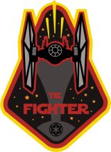 The Fighter: A Star Wars-Inspired Logo