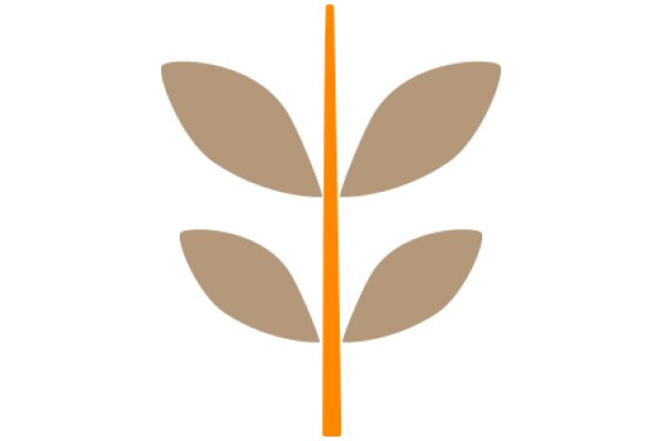 Simplistic Design: A Minimalist Logo of a Plant