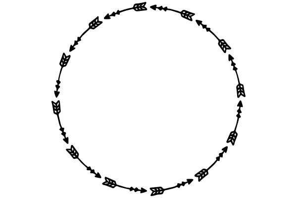 Circular Arrow Pattern