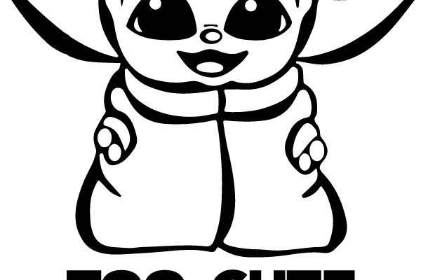 Adorable Creature with Text