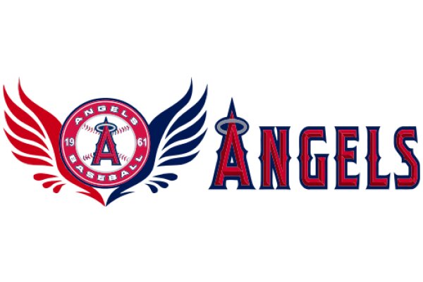 Angels Baseball Team Logo