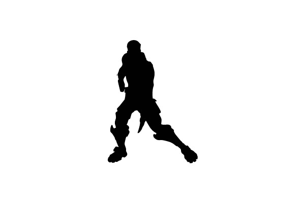 Heroic Fighter Silhouette