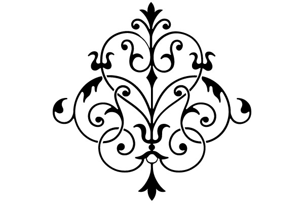 Classical Ornamental Flourish: A Timeless Design