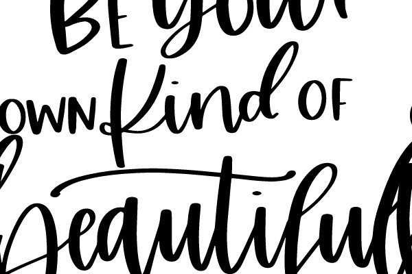 Be Your Own Kind of Beautiful
