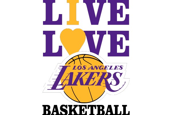 Live Love Los Angeles Lakers Basketball