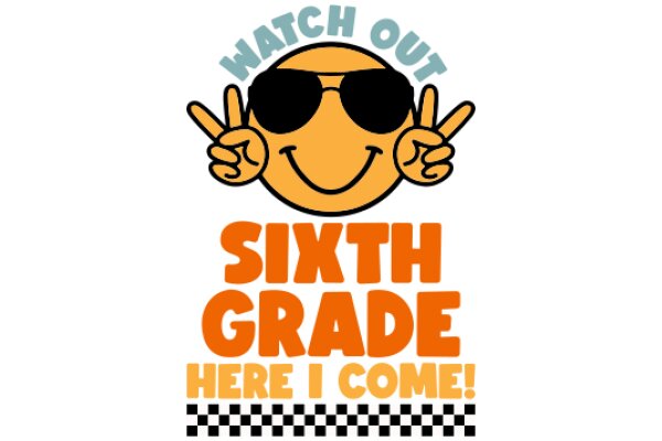 Sixth Grade Welcome Sign: A Friendly Greeting for the New School Year!