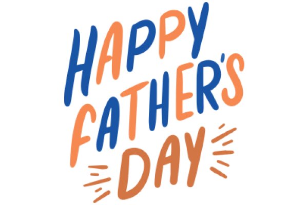 Celebrating Father's Day with a Colorful and Warm Greeting