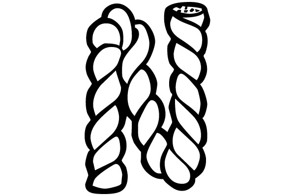 Twisted Bread Loaves