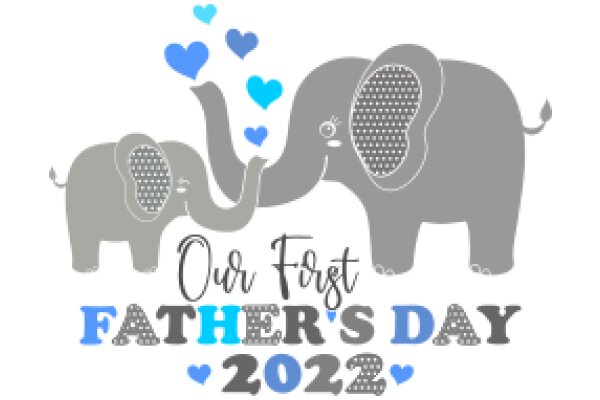 Celebrating Father's Day with a Touch of Whimsy: A Father's Day Card with a Playful Elephant Design