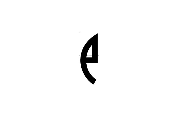 Black Letter E