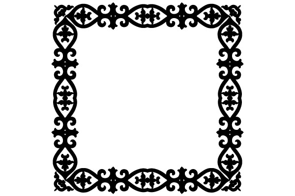 Vintage Flourish Frame Design