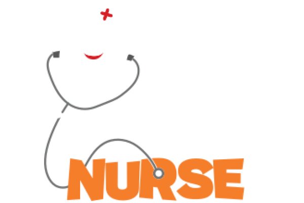 A Playful Take on Nursing: A Nurse's Smiling Face with a Stethoscope