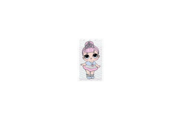 Stylish Fantasy: A Pink-haired Character's Enchanting Adventure