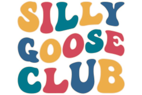 Vibrant and Playful Typography: A Colorful Celebration of Silly, Goofy Fun!