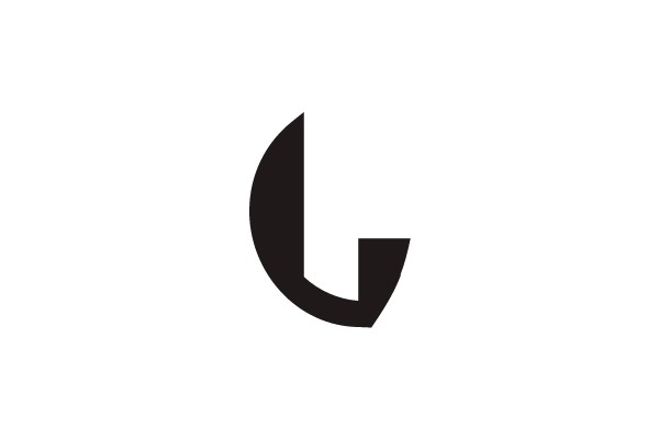 Black Letter G on White Background