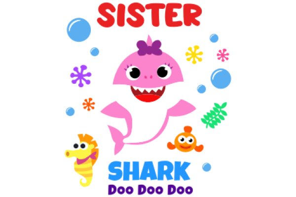 Sister Shark's Adventure: A Fun-Filled Journey with Sharky and Friends