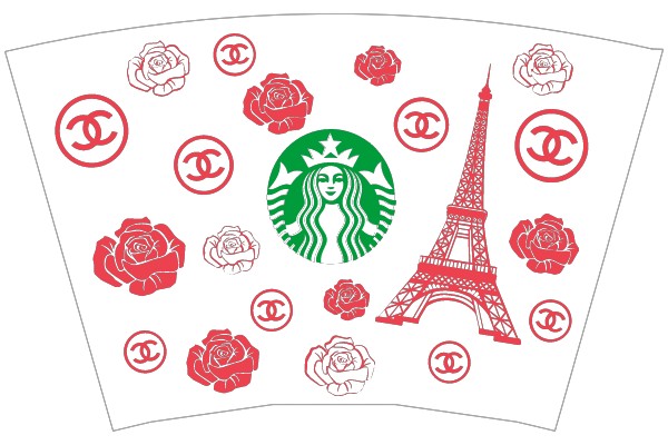 Fashion Fusion: A Blend of Logos and Roses