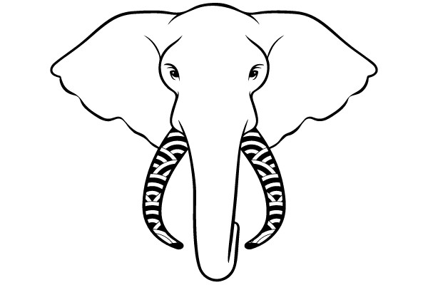 Elegant Elephant Illustration
