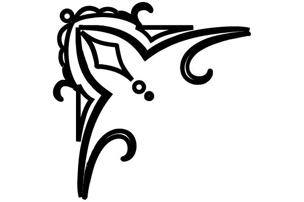 Ornament 96: A Timeless Vintage Flourish Decoration