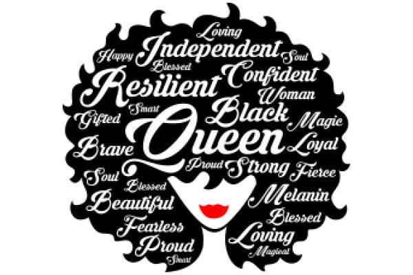 A Celebration of Empowerment: A Word Cloud of Positive Affirmations and Inspirational Quotes
