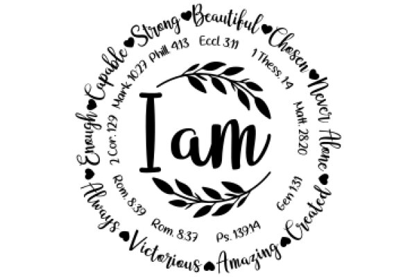 A Circle of Affirmations: A Visual Guide to Personal Empowerment