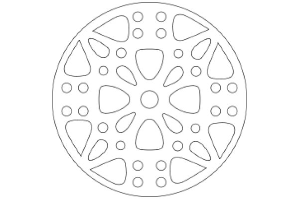 Stylized Geometric Pattern