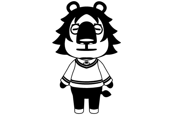 Chic Lion: A Fashionable Feline
