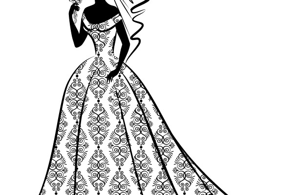Elegant Bridal Silhouette