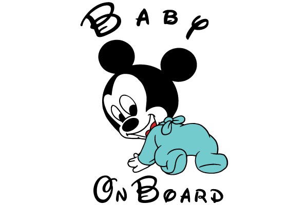 Mickey Mouse Baby On Board