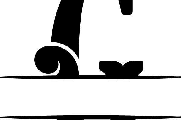 Bold Serif Font Letter 'G'
