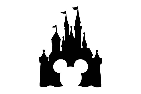 Magic Kingdom Castle Silhouette