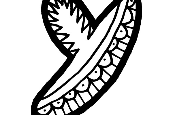 Zentangle Heart