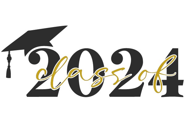 Class of 2024 Senior Graduation Emblem