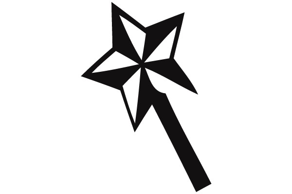 Five-Pointed Star with Arrowhead