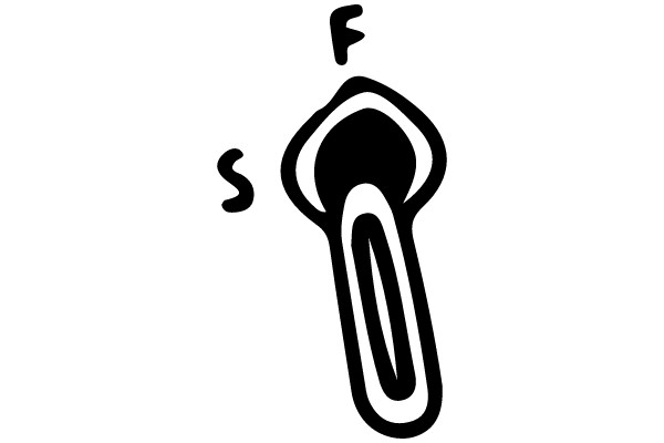 Spoon with the Letter 'F'