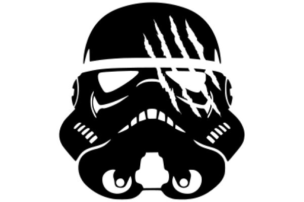 Stylish Helmet with a Wolf Mask Design