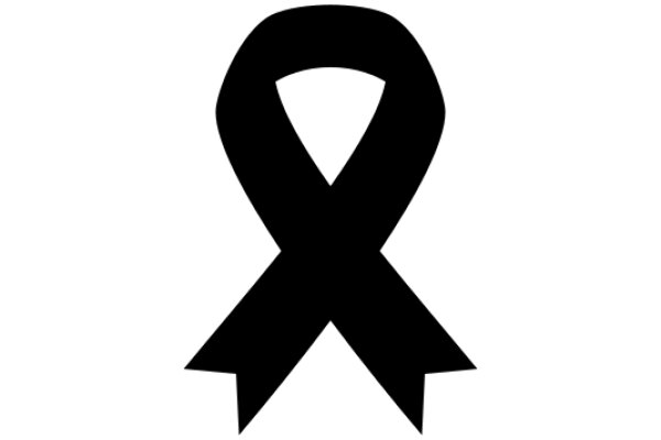 A Simple Black Ribbon