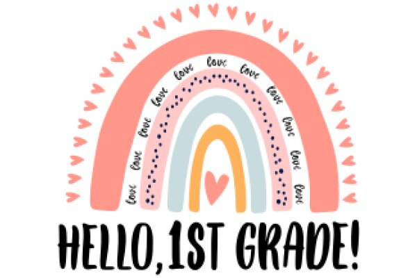 Welcome to the First Grade: A Colorful Journey of Love, Learning, and Fun!
